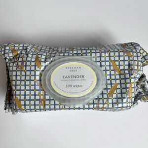 Beekman 1802 Lavender Cleansing Wipes - 100 count - Sealed